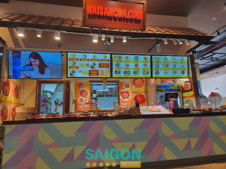 Haisancua.com là nhà hàng ăn uống tại Aeon Mall Bình Tân