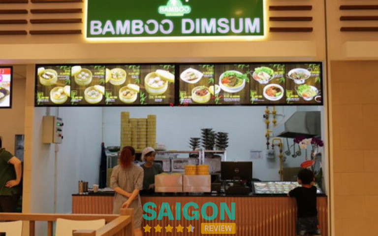 nhà hàng ăn uống Bamboo Dimsum ở AEON Mall Bình Tân 