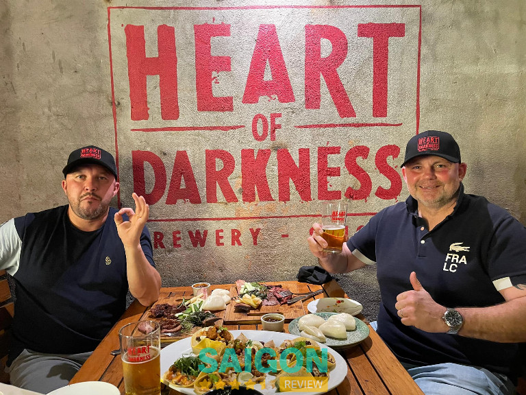 Heart of Darkness Craft Brewery là quán bia craft ở Sài gòn