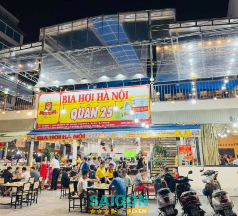 Quán 25 Bia Hơi Hà Nội ở Sài Gòn