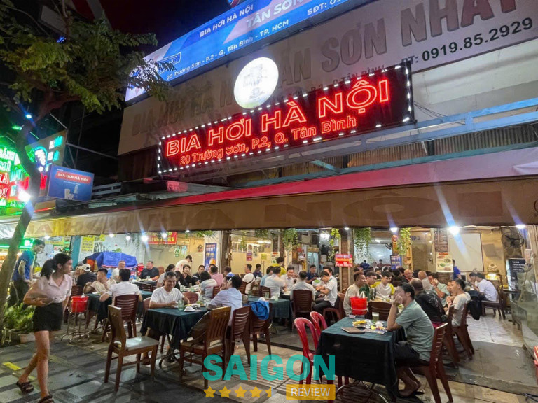 Bia Hơi Hà Nội Trường Sơn ở Sài Gòn