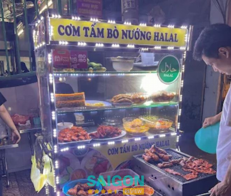 Cơm Tấm HALAL bò nướng ở quận 1