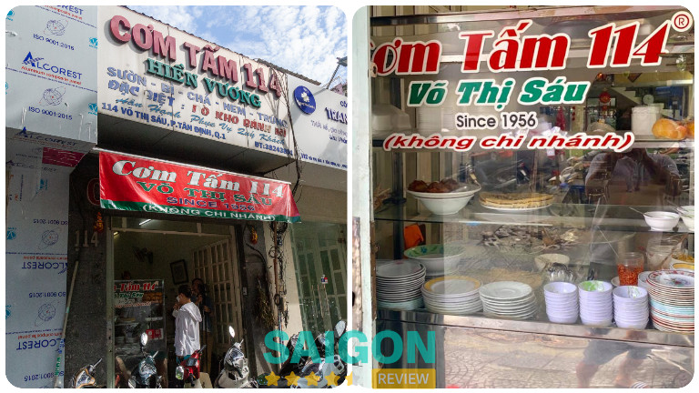 Cơm tấm Hiền Vương là quán lâu đời ở Sài Gòn