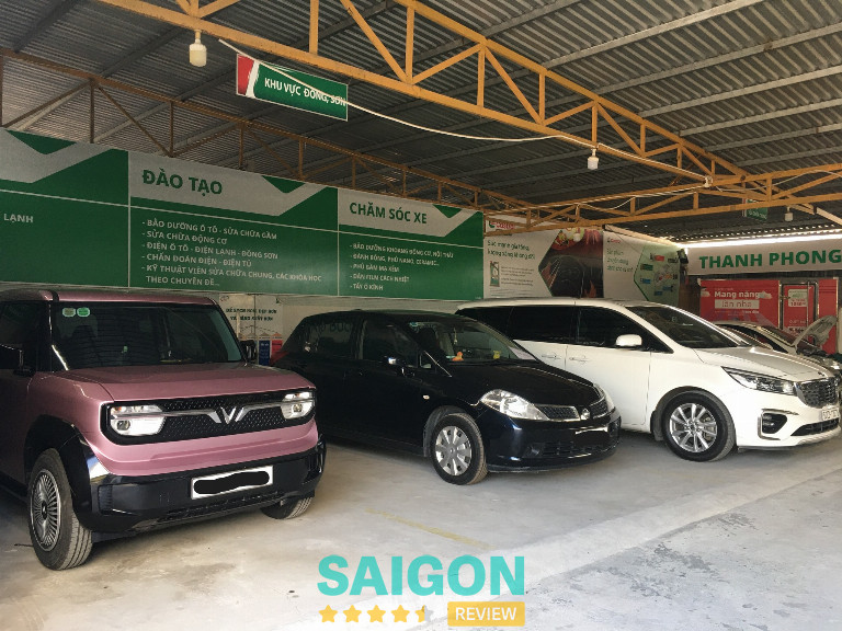 Thanh Phong Auto sơn dặm vá xe ô tô tại TPHCM