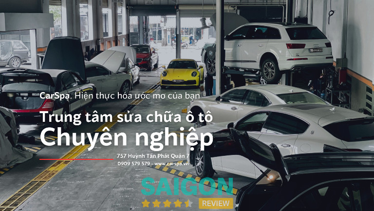 Car Spa VN tại TPHCM cung cấp dịch vụ sơn dặm và vá xe ô tô chất lượng