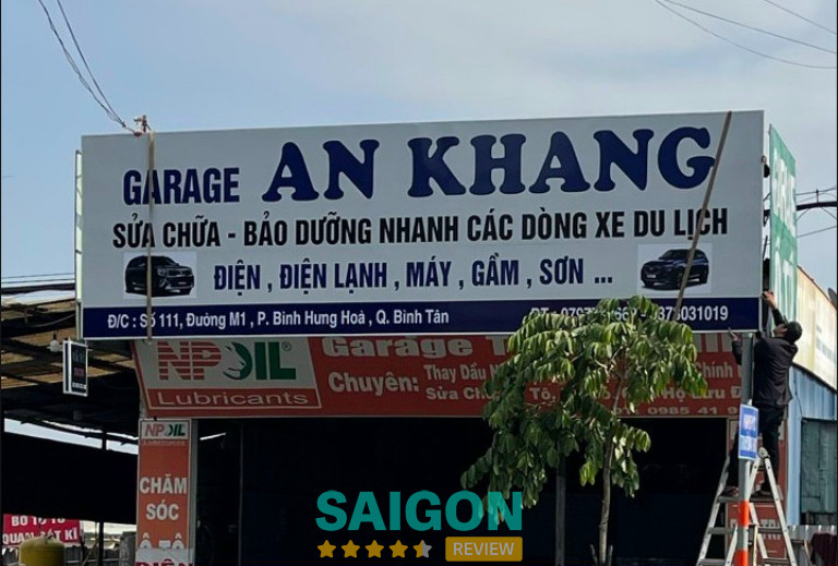 Garage An Khang chuyên sửa chữa điện lạnh ô tô ở TPHCM