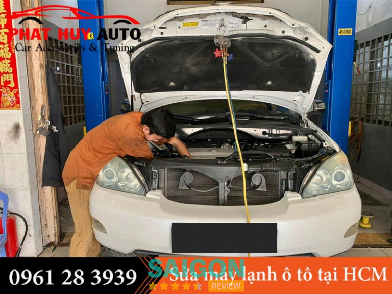 Phát Huy Auto chuyên sửa chữa điện lạnh ô tô tại TPHCM
