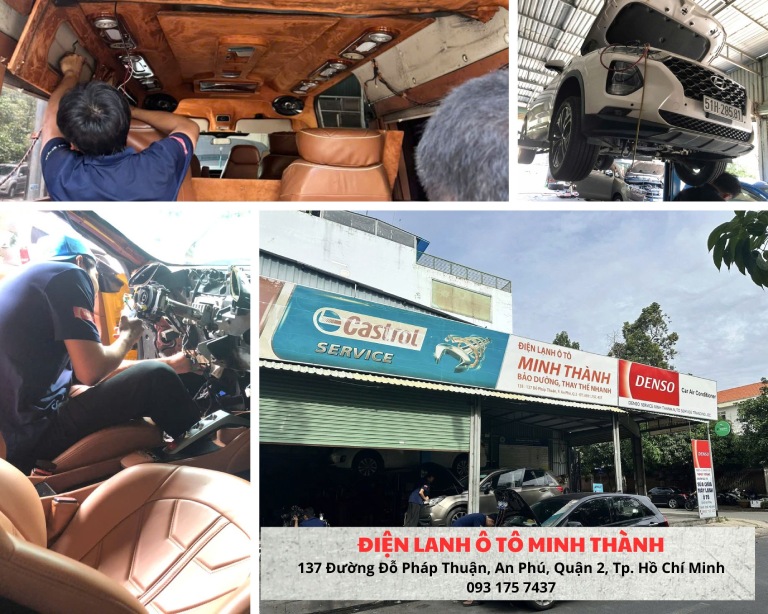 sửa điện lạnh ô tô ở TPHCM