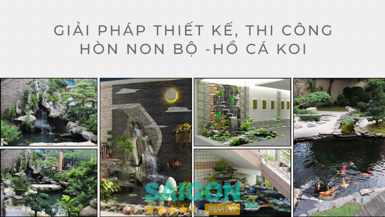 Non Bộ Cá Koi Tân Gia thi công hồ cá Koi ở TPHCM