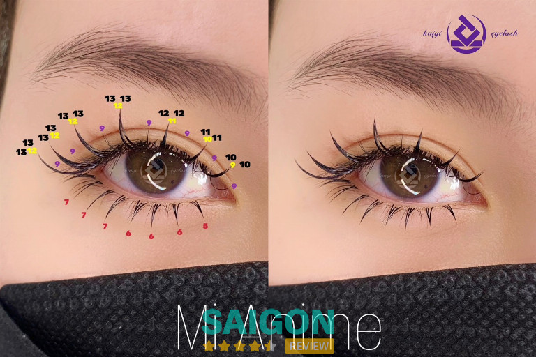 Tiệm nối mi Kaiyi Eyelash ở Quận Bình Tân