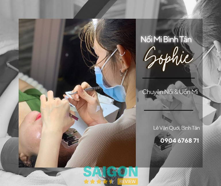 Tiệm Nối Mi Bình Tân Sophie ở quân bình tân