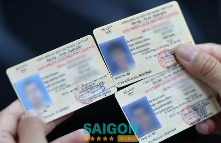 cấp lại bằng lái xe bị mất tại TPHCM