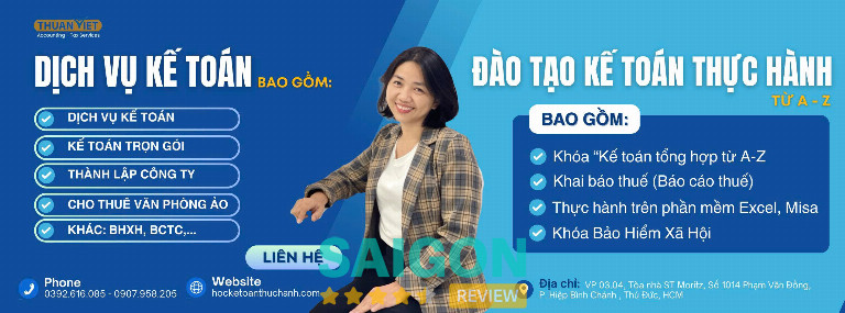 Công ty Kế toán thuế Thuận Việt quận Bình Thạnh