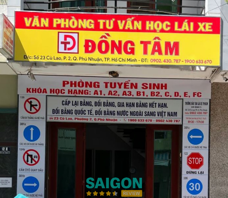Trung Tâm Đồng Tâm hỗ trợ gia hạn bằng lái ở TPHCM