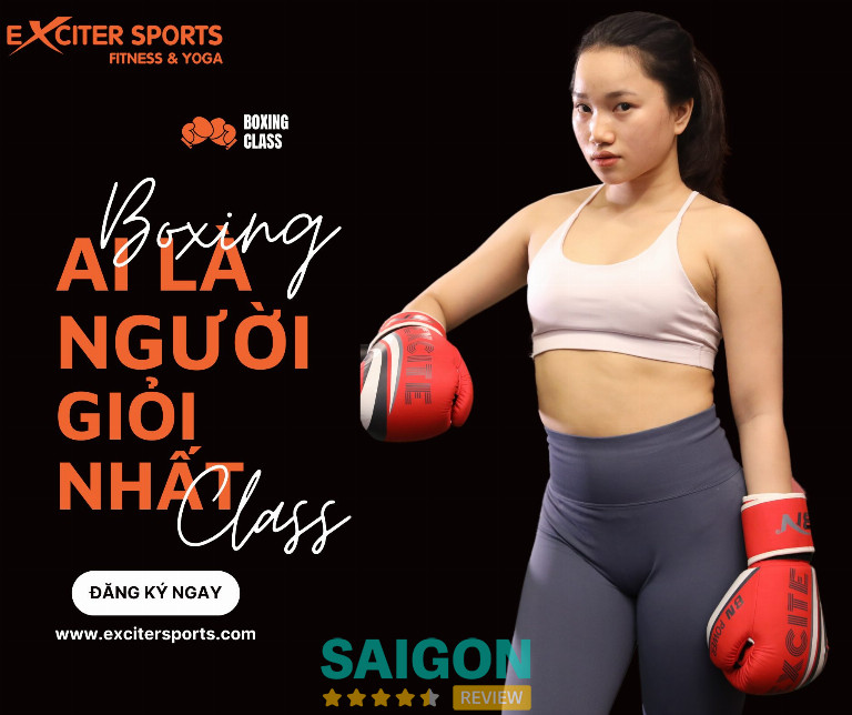 lớp học boxing tại Exciter Sport Club 
