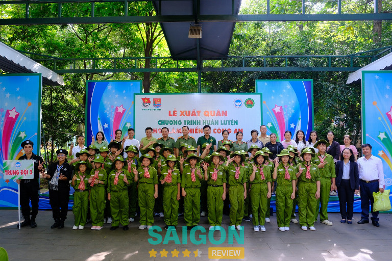 Nhà Thiếu nhi TPHCM tổ chức Chương trình Học kỳ Quân đội