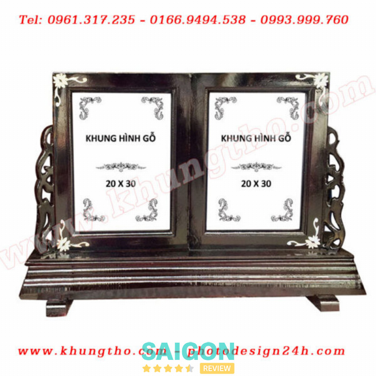 Ảnh Màu Phương cung cấp khung ảnh thờ gỗ tại TPHCM