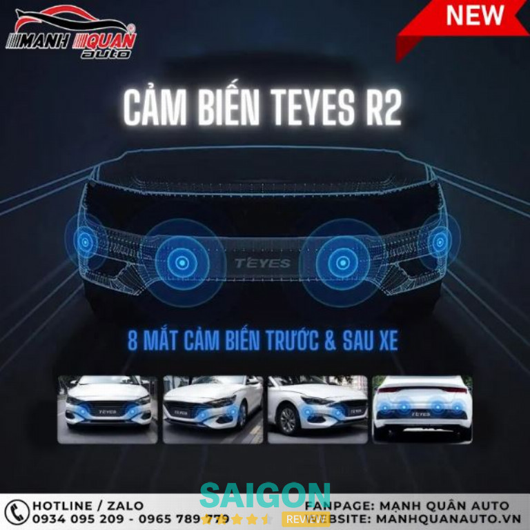 Mạnh Quân Auto chuyên lắp cảm biến va chạm ô tô ở TPHCM