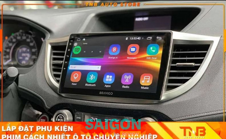 TNB Auto Store lắp màn hình cho xe ô tô 