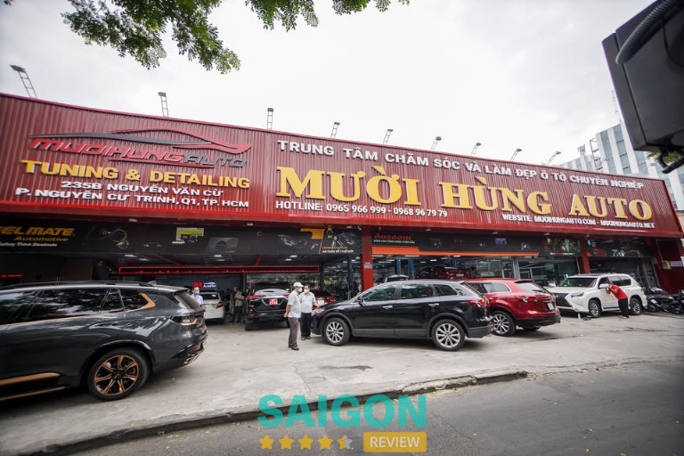 Mười Hùng Auto nâng cấp màn hình cho xe ô tô