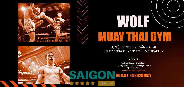 lớp học Wolf Muay Thai Gym tại TPHCM