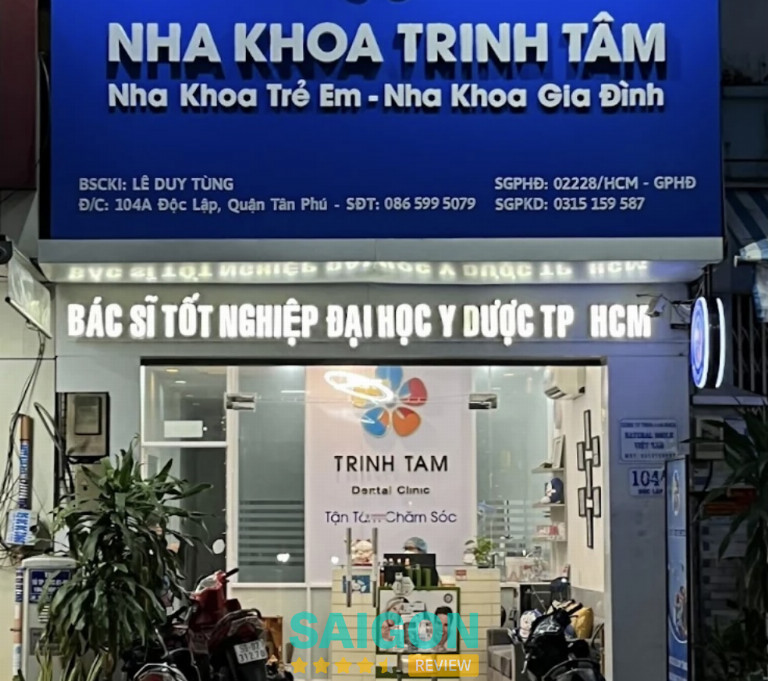 Nha khoa trinh tâm quận tân phú