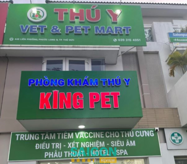 Phòng khám Thú Y King Pet Thủ Đức 