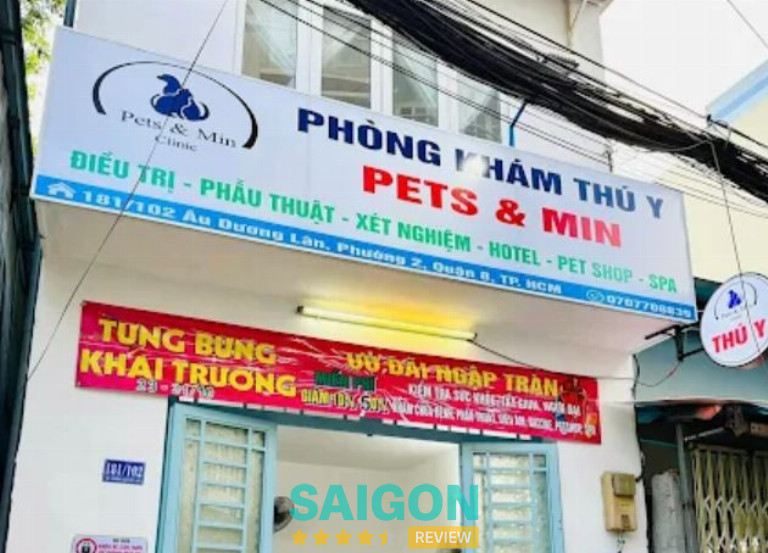 Phòng Khám Thú Y Pets & Min ở TPHCM