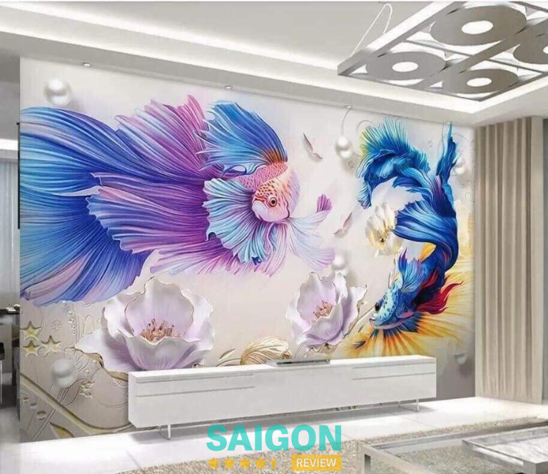 Giấy Dán Tường HD thi công giấy dán tường ở TPHCM