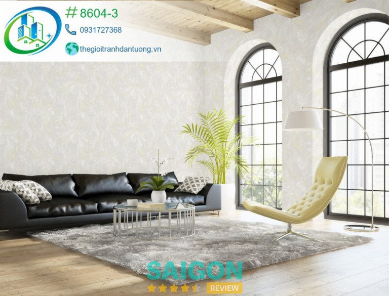 Thế Giới Tranh Dán Tường thi công giấy dán tường tại TPHCM 