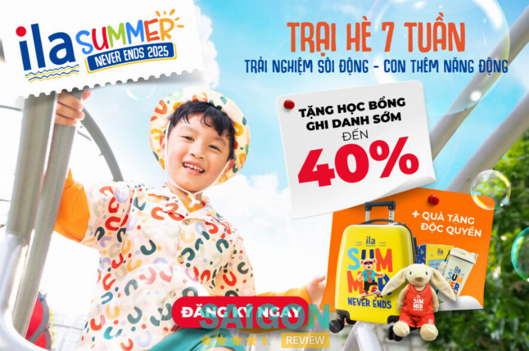 Trại hè tiếng Anh ILA cho bé