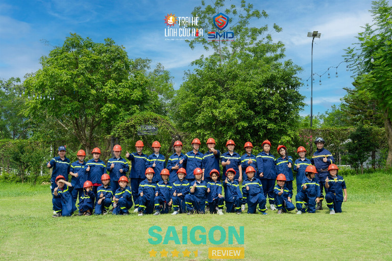Trại Hè Lính Cứu Hỏa TPHCM cho bé