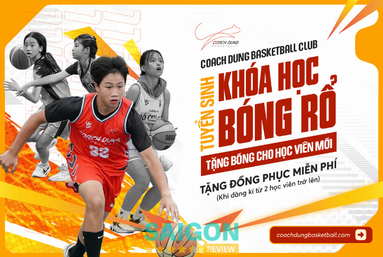 trung tâm dạy bóng rổ Coach Dũng Basketball tại TPHCM