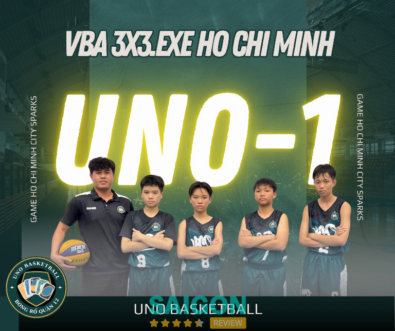 trung tâm dạy bóng rổ UNO Basketball tại Quận 12 TPHCM