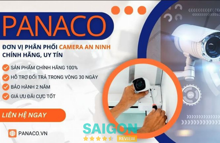 Panaco chuyên bán camera tại TPHCM
