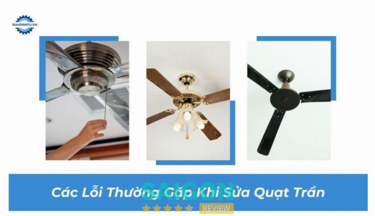 Dịch vụ sửa quạt trần tại nhà ở TPHCM