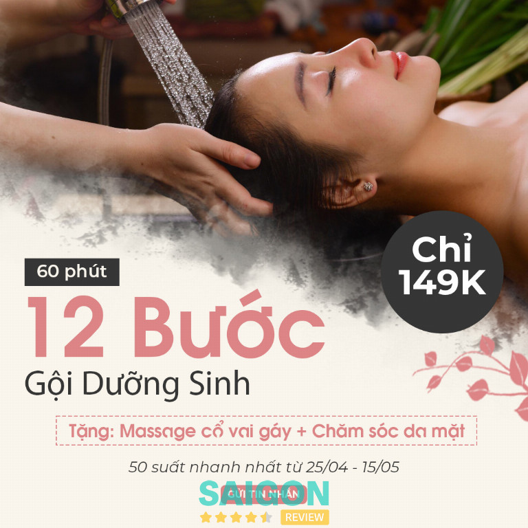 Heaven Spa là địa chỉ gội đầu dưỡng sinh ở Phường Chánh Hưng