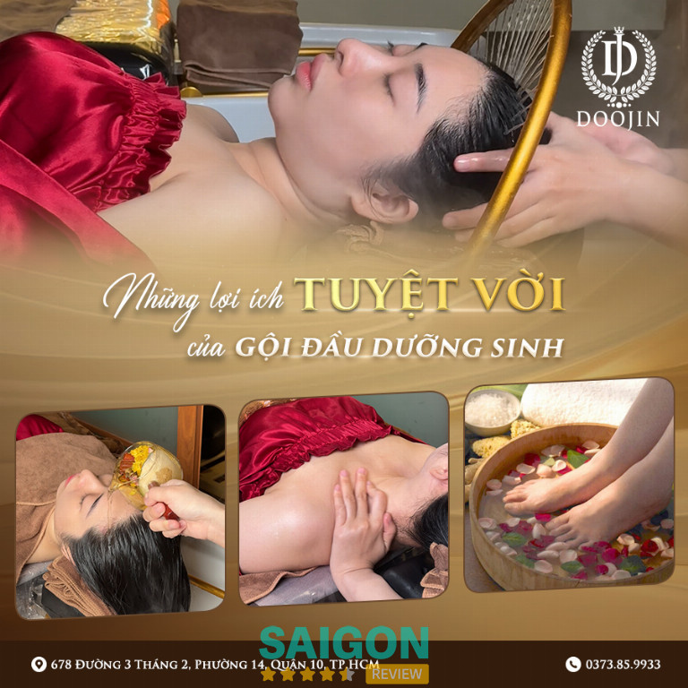 Doojin là tiệm gội đầu dưỡng sinh tại Phường Diên Hồng