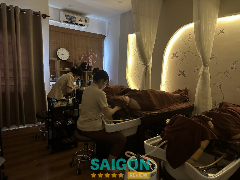 Gội đầu dưỡng sinh tại Mị Spa giúp thư giãn toàn thân