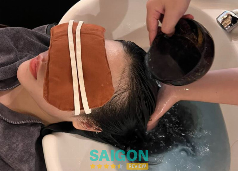 gội đầu dưỡng sinh tại Mâm Xôi Đỏ