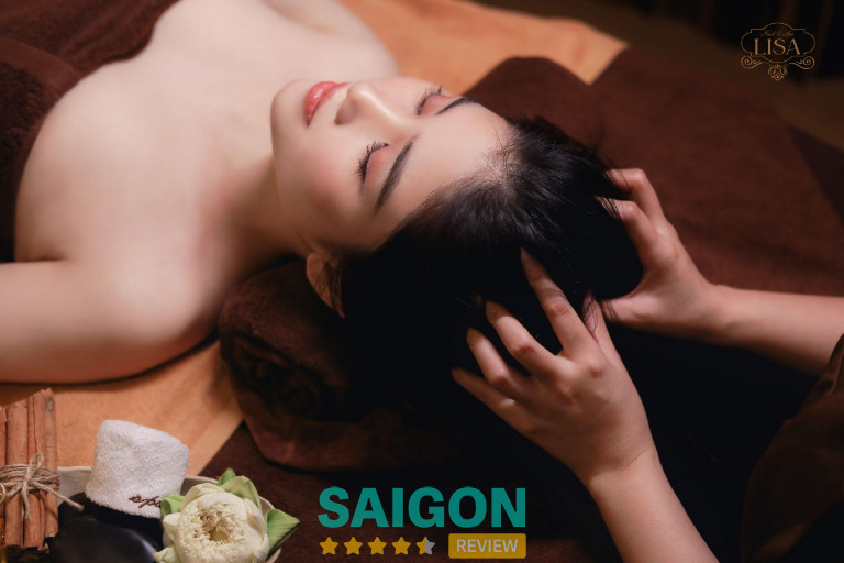 Dịch vụ gội đầu dưỡng sinh tại Lisa Nail Spa 