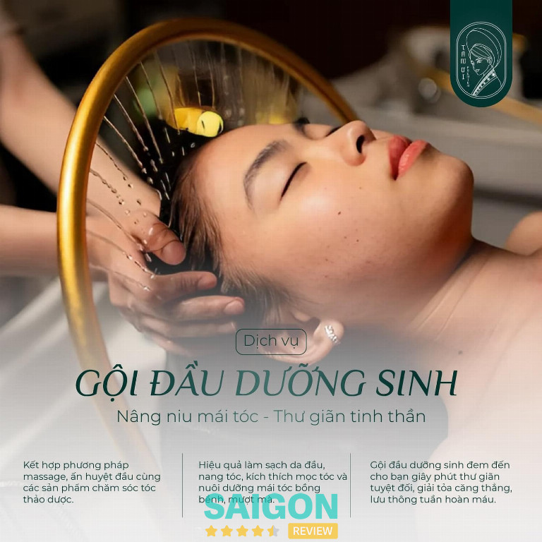 Tấm Ơi cung cấp dịch vụ gội đầu dưỡng sinh ở phường cầu ông lãnh 