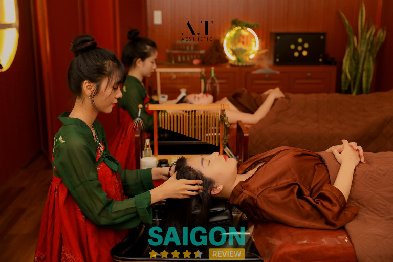 A.T cung cấp dịch vụ gội đầu dưỡng sinh