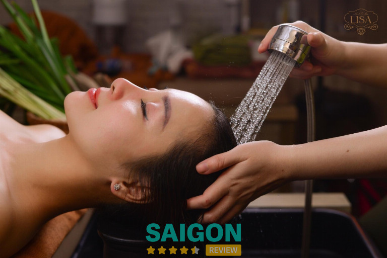 Lisa Nail & Spa gội đầu dưỡng sinh