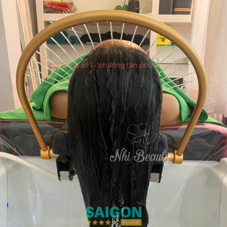 Nhi Beauty là tiệm gội đầu dưỡng sinh tại phường Tân Mỹ
