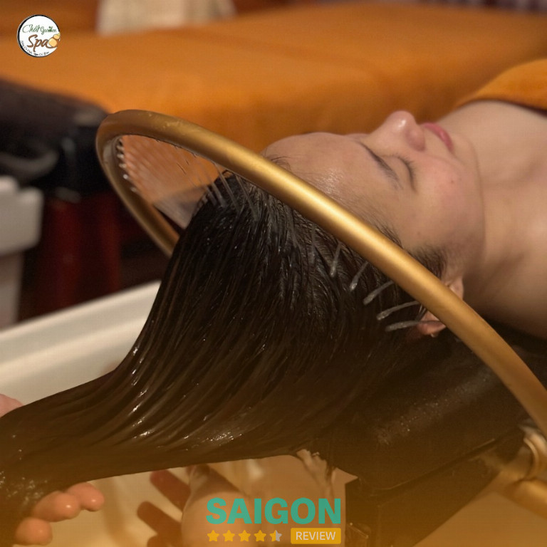 gội đầu dưỡng sinh Chất Garden Spa ở phường phú thuận