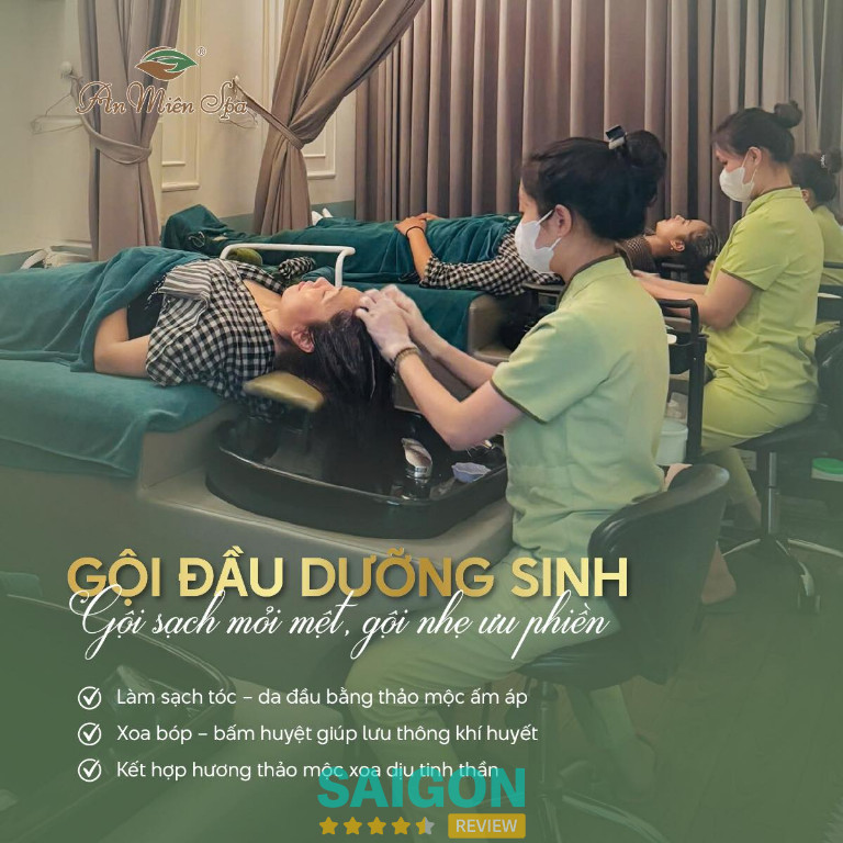 Tiệm gội đầu dưỡng sinh ở Phường Sài Gòn 
