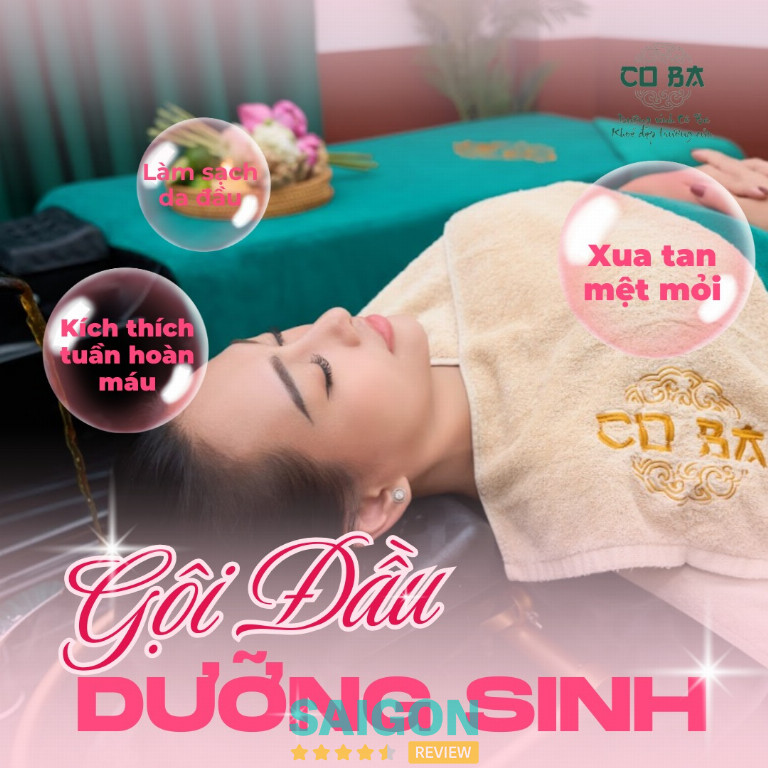 Gội đầu dưỡng sinh Cô Ba phường Tân Hưng