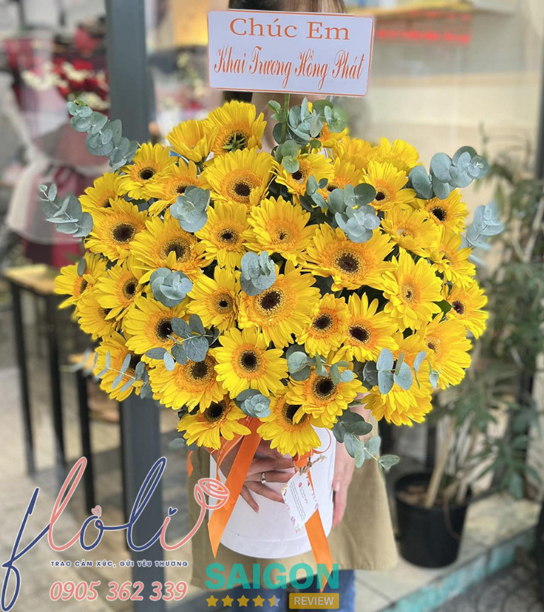 Shop hoa FloLi – tiệm hoa khai trương ở Bình Chánh 