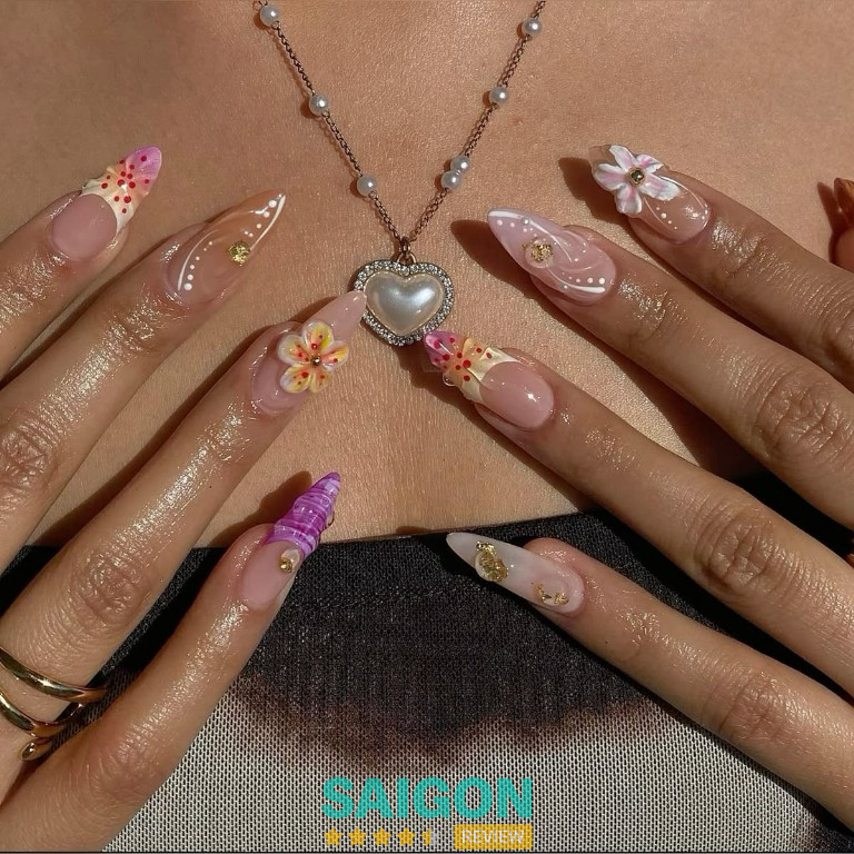 tiệm Nail Time Saigon ở phường bến thành